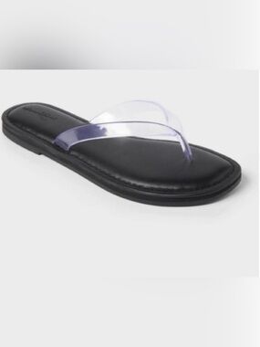 Universal Thread Keilani
Thong Flip Flops, Women, Size 7, Clear
New with Tag